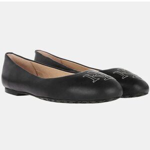Lauren Ralph Lauren Black Jamie Flats Size 7.5